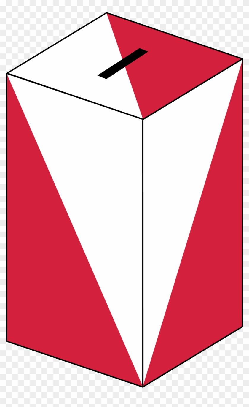 Open - Ballot Box Red Png #1297645