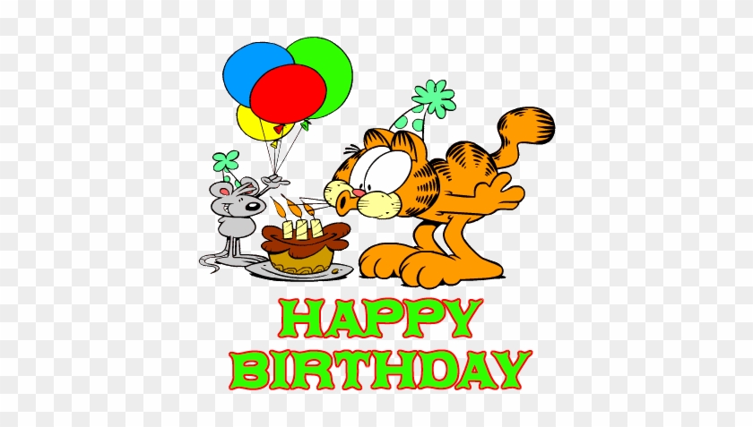 Happy Birthday Garfield - Happy Birthday With Garfield, clipart, transpar.....