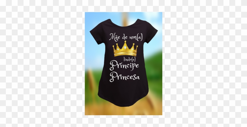 Camiseta Mãe Coroa Dourada - Dad Of Birthday Princess Shirt Lovely Gift Tee For #1297768