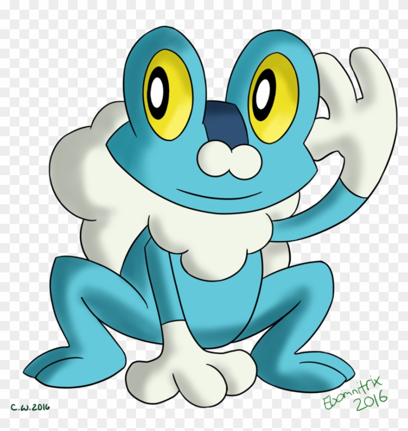 Collaborate Froakie W/ Cynderwolf07 By Ebomnitrix - Cartoon #1297843
