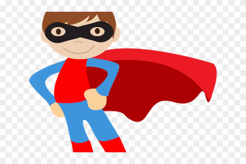 Kid Superhero Clipart - Superhero Kids Clipart #1297925