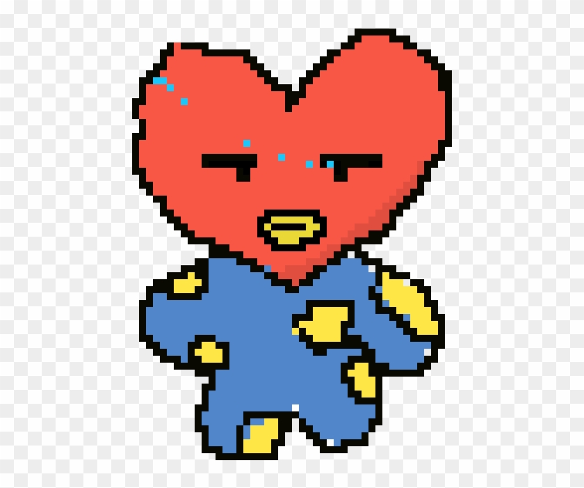 Ate Girl's Artwork - Bt21 Pixel #1298011