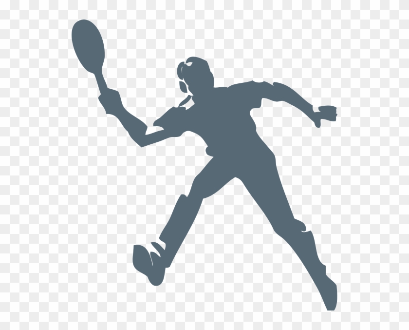 Tennis Player Clip Art At Clker - Old Time Tennis Player Bib #1298147