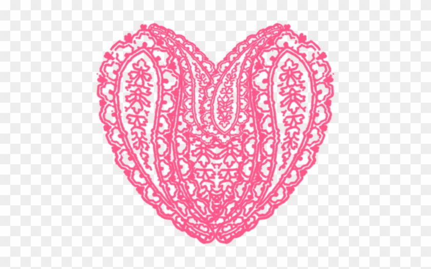 Cartão Cor De Rosa Cor De Rosa Coração Te Amo Livre - Dog Tag Art Paisley And Plaid Pet Id Tag #1298148