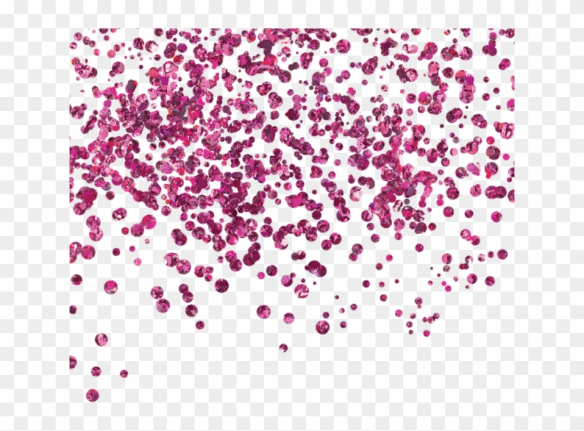 Cor De Rosa Glitter Confete Livre Png E Psd - Pink Glitter Confetti #1298163