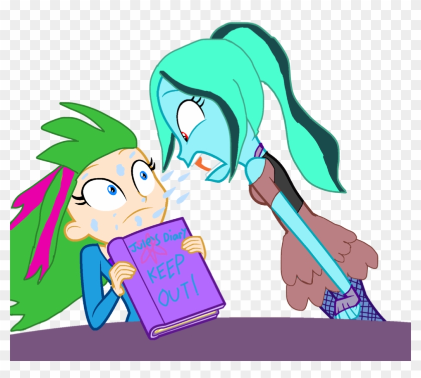 Spit It Out Jules Spark - Cartoon #1298280