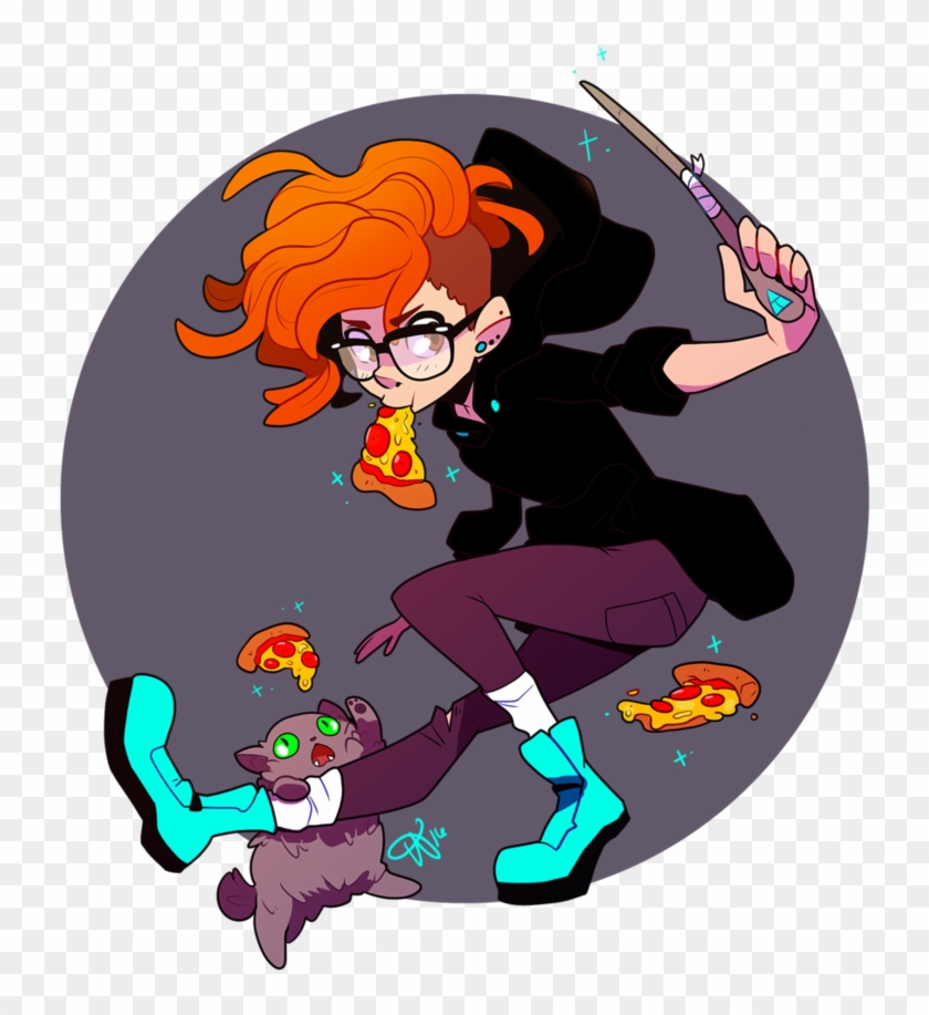 Pizza Witchsona By Tabby Like A Cat - Cat #1298307