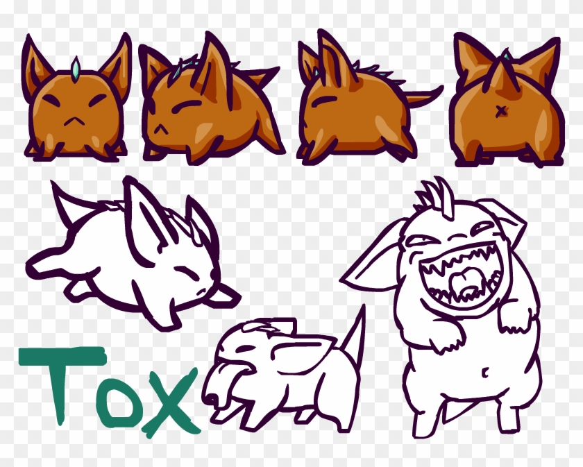 Tox, The Weird Little Ball Of Spit - Cartoon #1298317