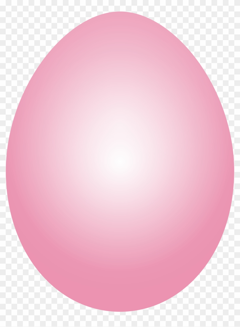 Happy Easter Clip Art - Pink Easter Egg Png #1298389