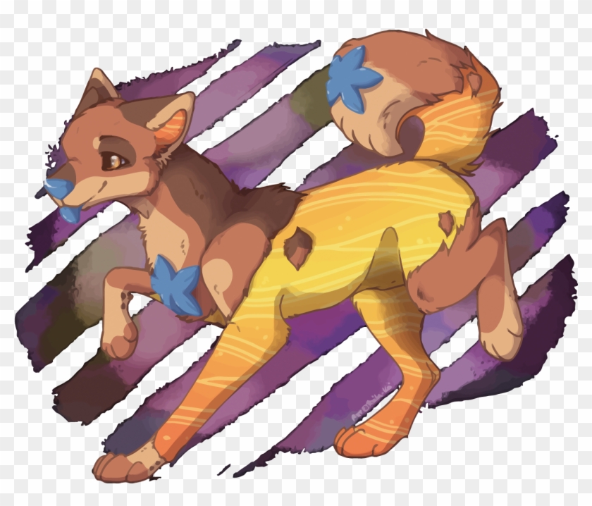 Dog Macropodidae Horse Illustration - Cartoon #1298417