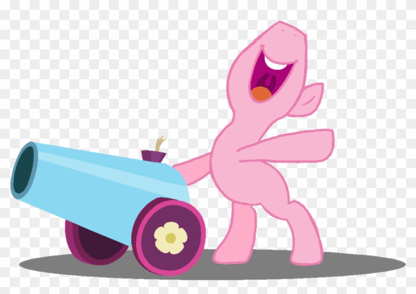 Male Party Cannon Base By Starryoak - Pinkie Pie Party Cannon #1298415