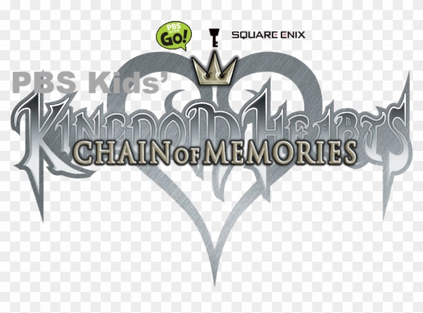 Pbs Kids' Kingdom Hearts- Chain Of Memories - Kingdom Hearts Re Chain Of Memories Logo #1298424