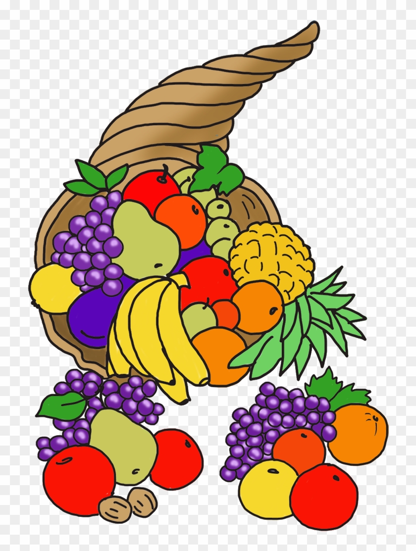 Table Captivating Thanksgiving Clipart 18 Cornucopia - Thanksgiving Day #1298524