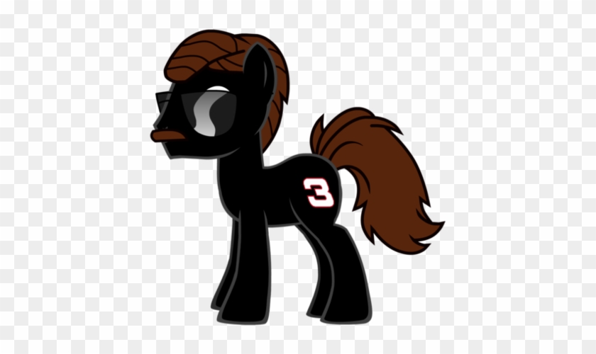 Guess This Black Number 3 Pony By Favoriteartman - Cars #1298749