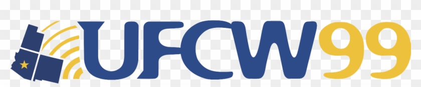 Ufcw Local 99 Logo Arizona Outline With Arizona Flag - United Food And Commercial Workers #1298807