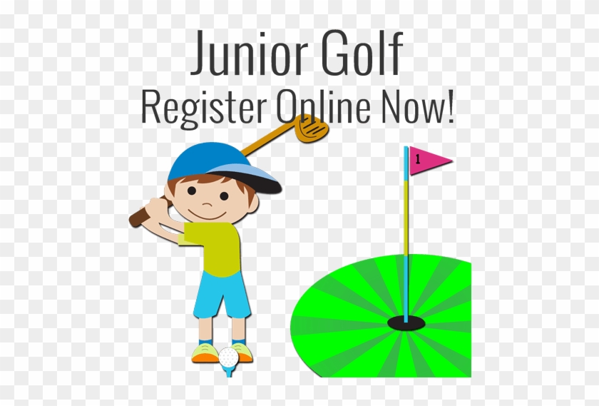 Golf Clipart Junior Golf - Cartoon #1298818