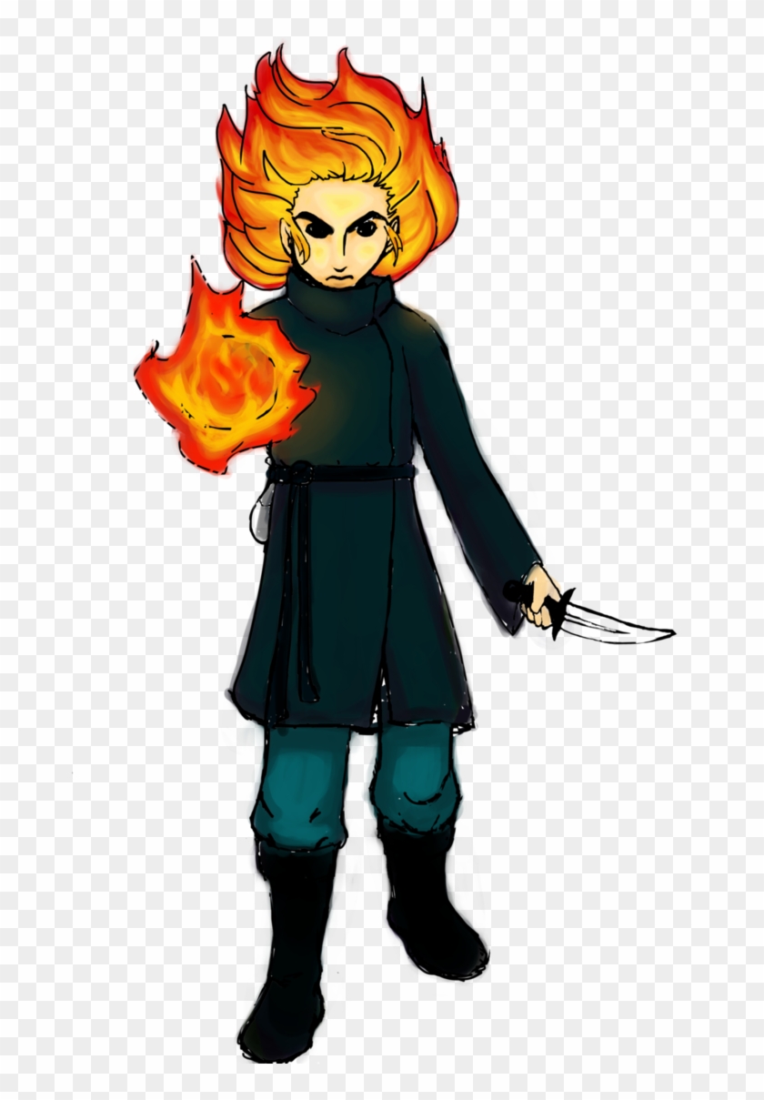 Half Elf Sorcerer By Klimaanlage Cartoon Free Transparent Png Clipart Images Download