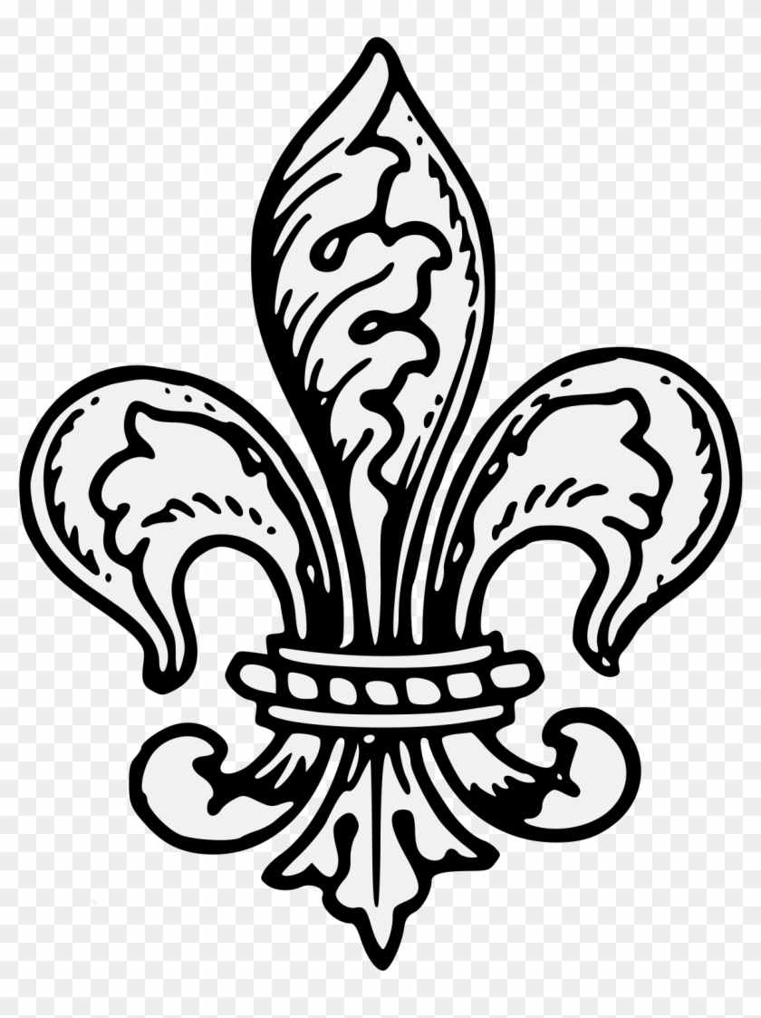 Fleur De Lys - Fleur De Lis Drawing #1299276