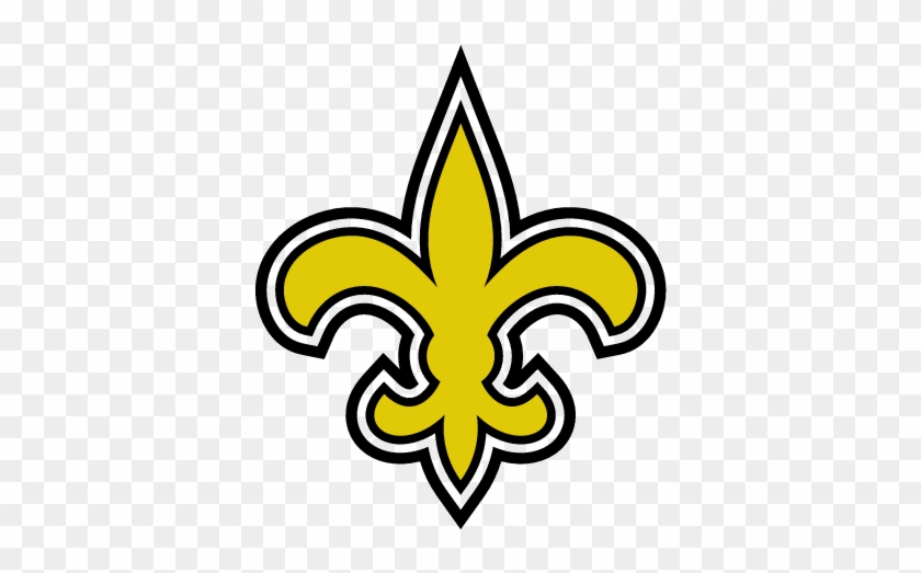 Saintly Fleur De Lis Clip Art At Clker - New Orleans Saints Logo #1299290