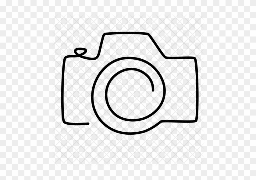 Camera, Photo, Travel Icon - Line Art #1299312