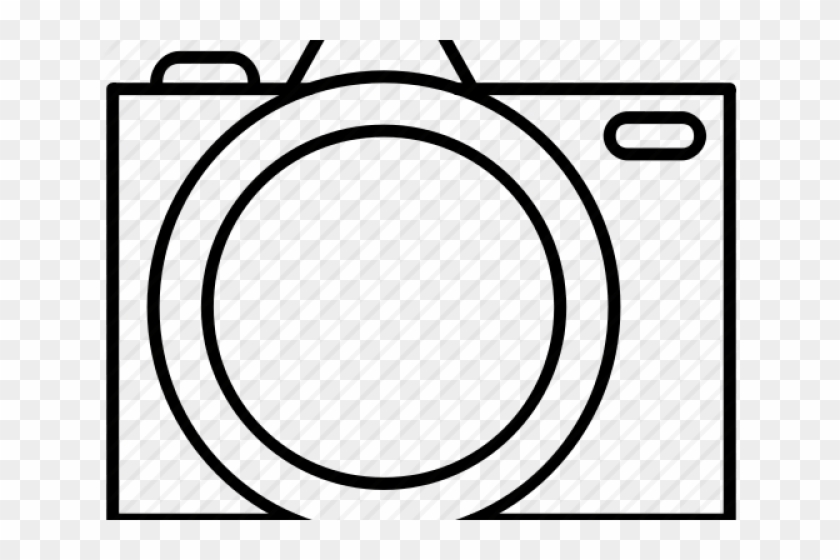 Camera Icons Drawing - Circle #1299320