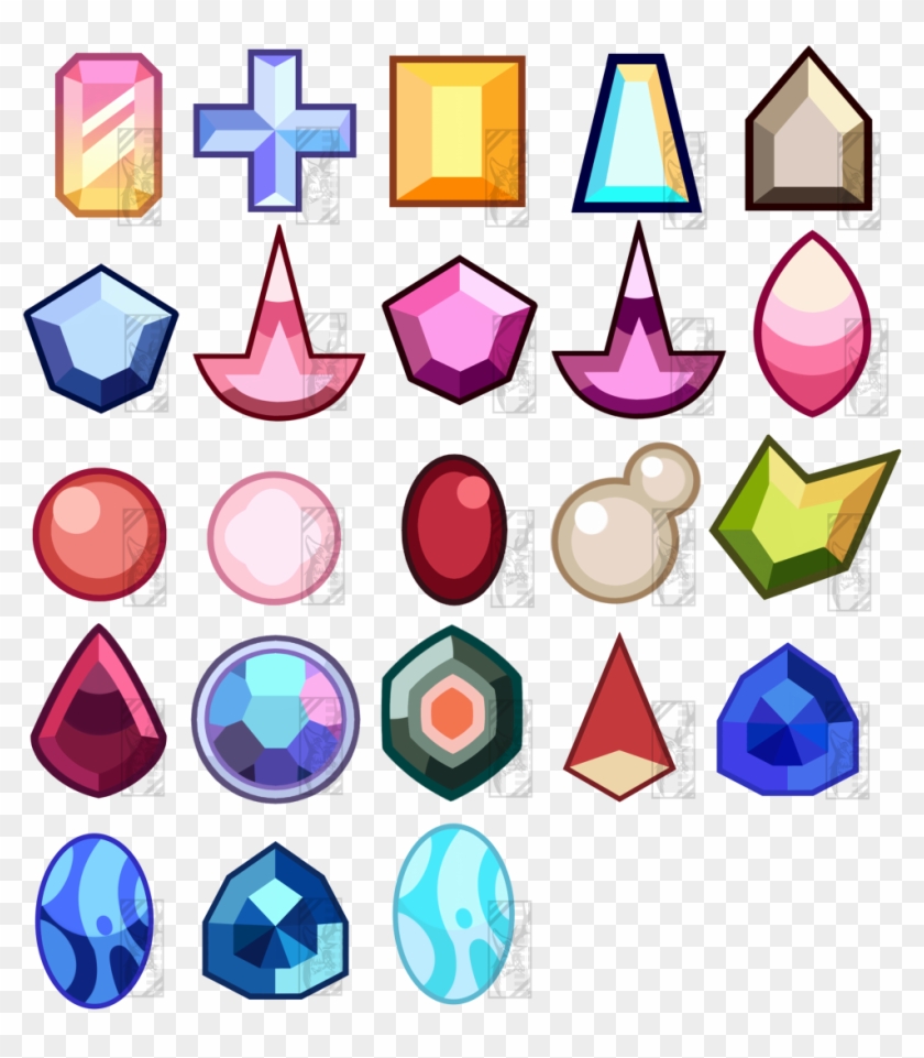 All Of The Gem Cuts For My Main Gemsonas I Would Have - Steven Universe Gem Cuts #1299361