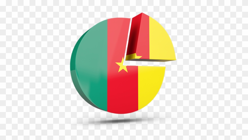 Illustration Of Flag Of Cameroon - Emblem #1299454