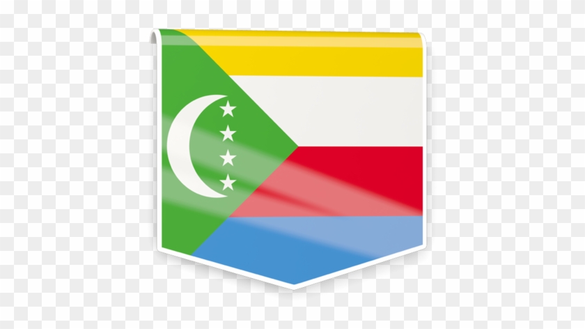 Illustration Of Flag Of Comoros - Comoros Flag #1299467