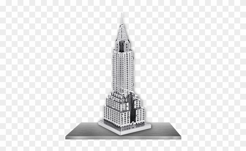 Picture Of Chrysler Building - Metal Earth 3d Metal Model - Chrysler Building #1299493