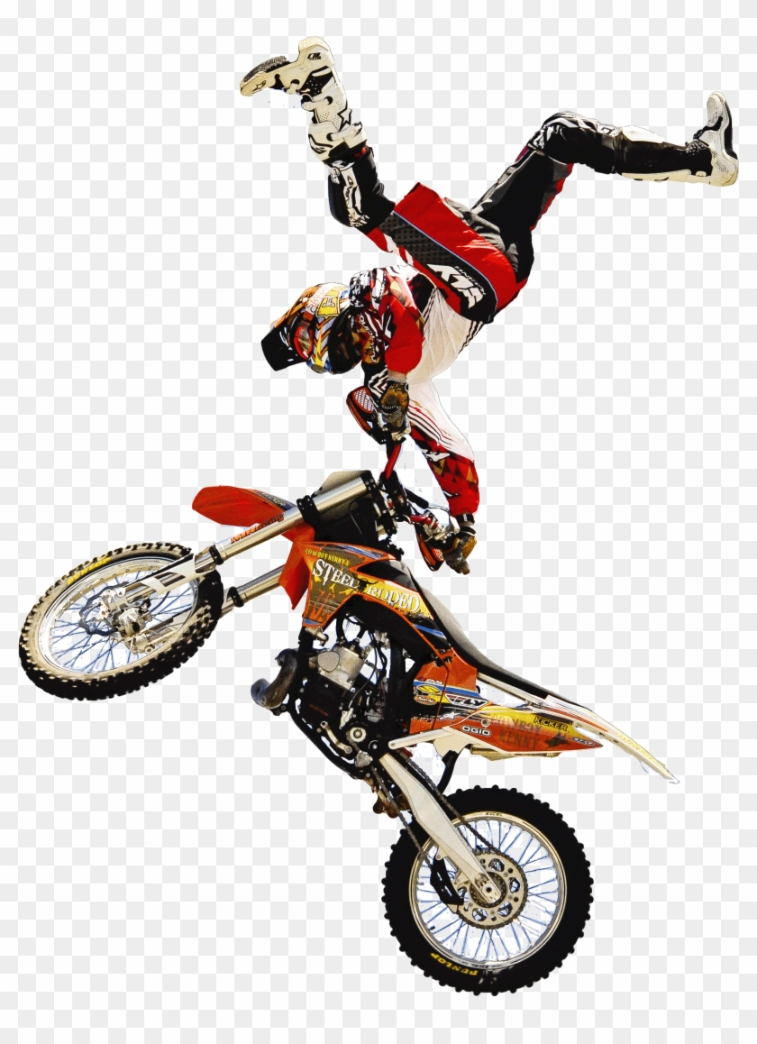 Motocross Clipart Bike Trick - Motocross Png #1299519