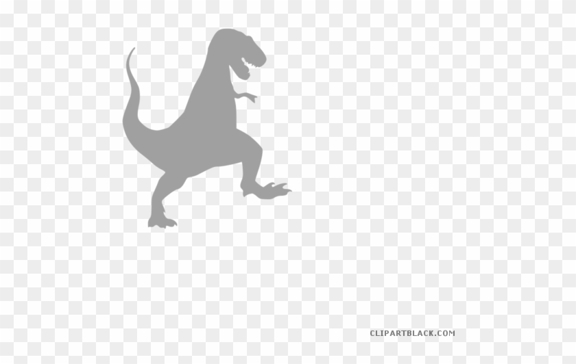 T Rex Animal Free Black White Clipart Images Clipartblack - Trex Svg #1299735