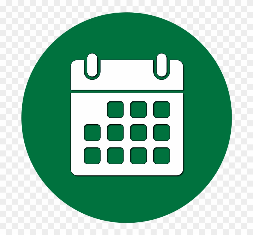 Workshop Calendar - Date Icon Png Transparent #1299872