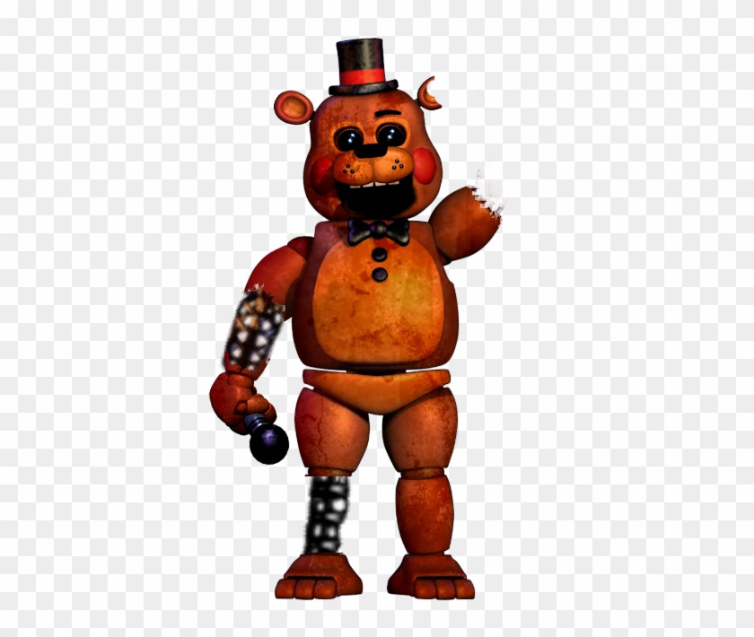 Withered Toy Freddy By Jadebladegamer22 - Fnaf 2 Toy Freddy Png - Free  Transparent PNG Clipart Images Download