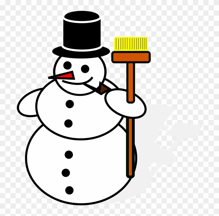 Snowmen Clipart 27, Buy Clip Art - Drawing For Snowman #1299994