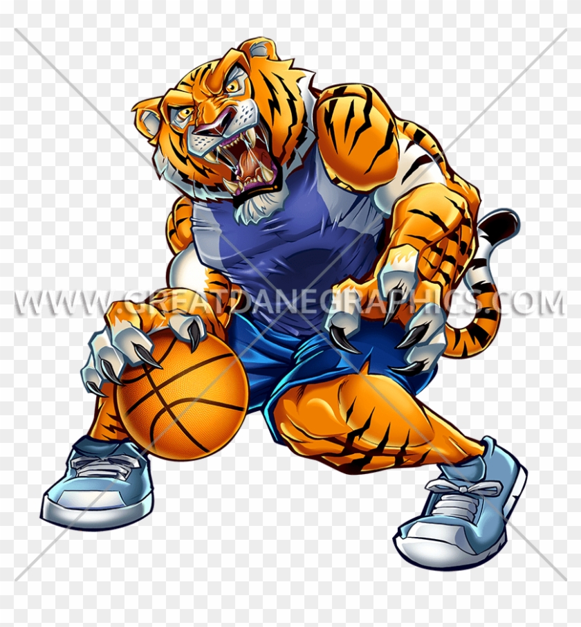 Basketball Tiger Png #1300092