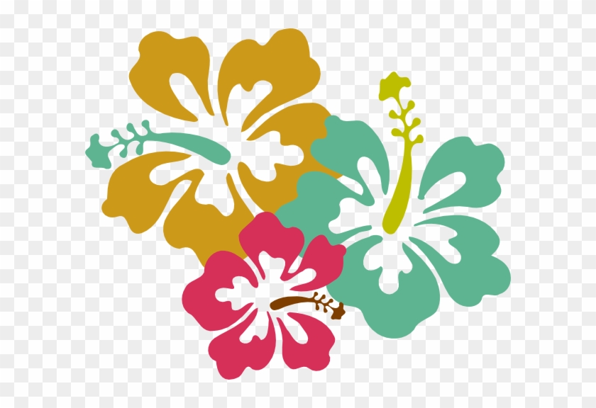 Island Clipart Hawaiian Aloha - Hibiscus Clip Art #1300201