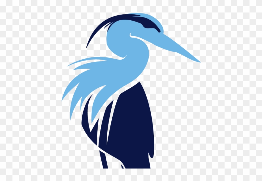 Blue Heron Clipart Transparent - Favicon #1300203