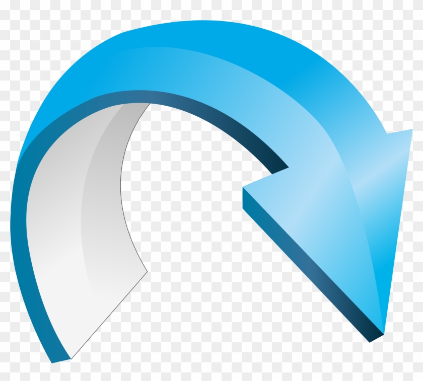 Vector Stereo Blue Circle Arrow Png Image - Arrow Circle Vector Blue Png #1300251