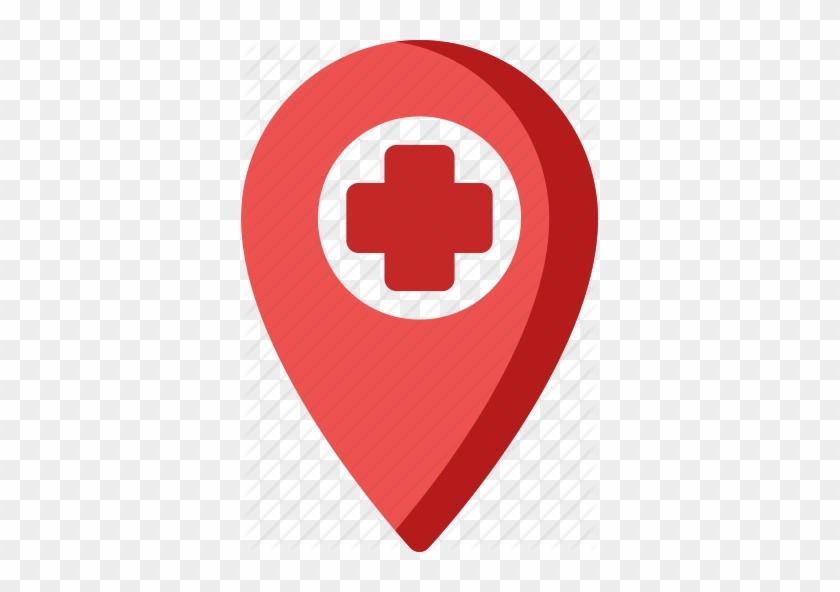 Doctor Symbol Clipart Hospital - Hospital Location Icon #1300301