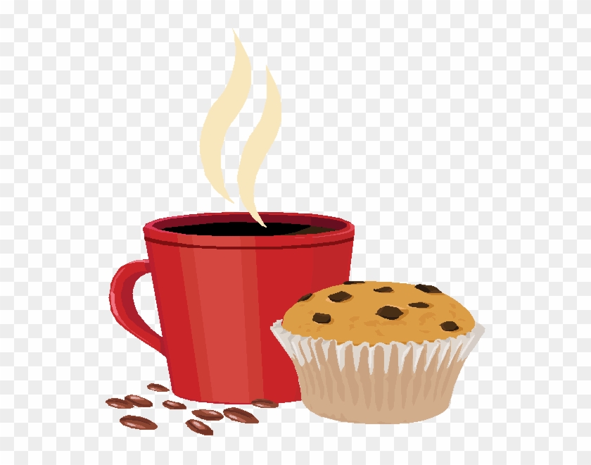 Coffee And Muffin Clipart The Red Sled History Clipart - Coffee Muffin Clip Art #1300336