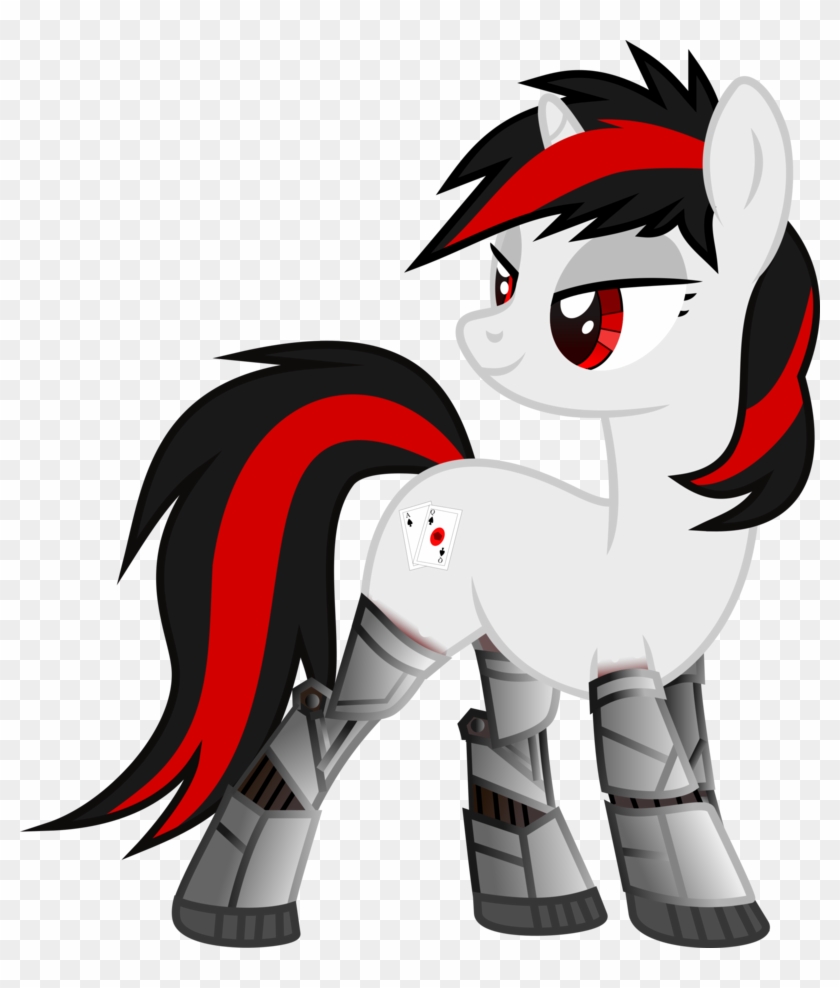 Blackjack The Cyber Pony By Littlestarwanderer - Png Blackjack Pony #1300400