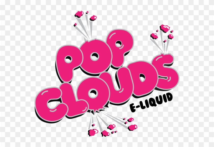 Pop Clouds E-liquid - Pop Clouds Ejuice Logo #1300412