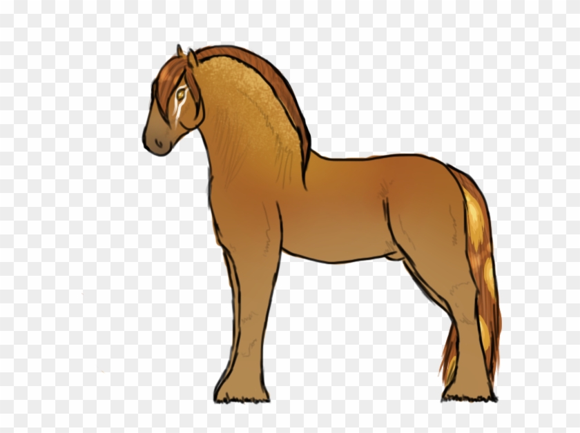 Mane Foal Stallion Mustang Mare - Sorrel #1300476