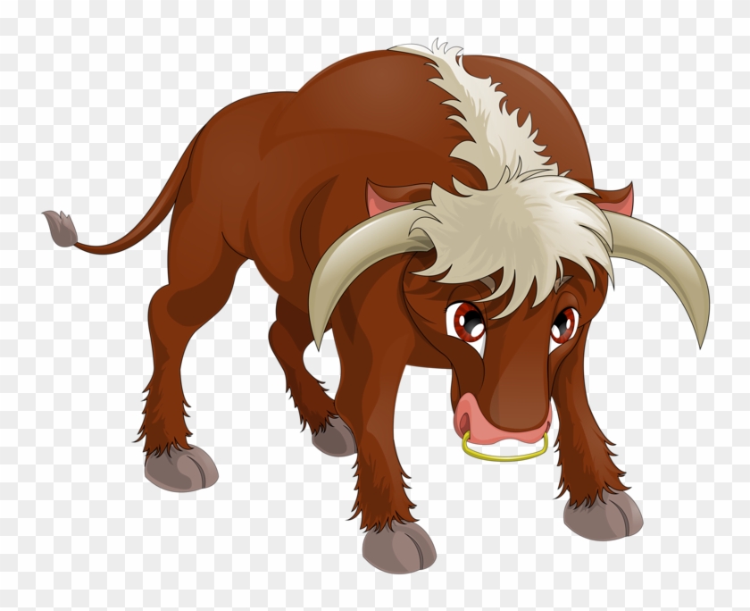 Cattle Cartoon Illustration - Clip Art #1300490