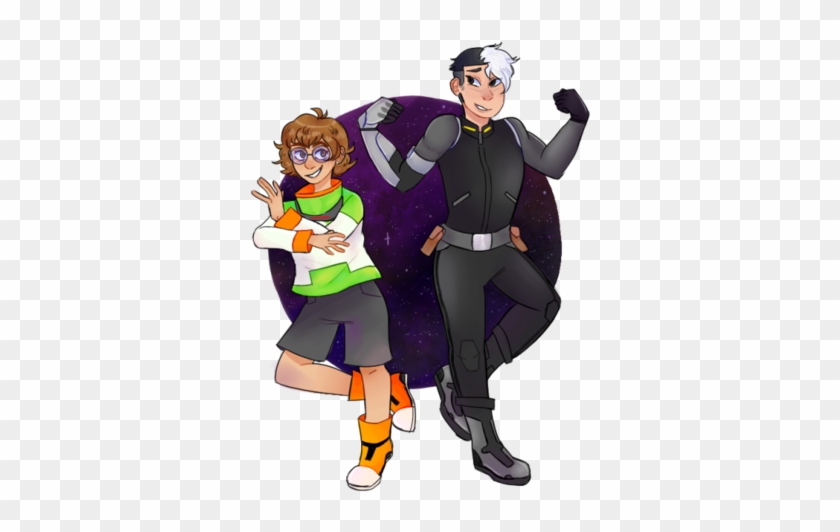 Pidge And Shiro By K3nma - Keith X Pidge #1300619