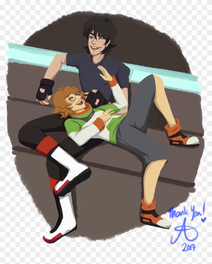 Keith And Pidge Having Fun On The Couch And Hang Out - Keith X Pidge #1300627