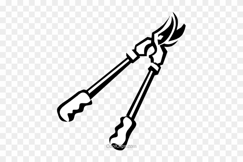 Pruning Shears Royalty Free Vector Clip Art Illustration - Pruning Shears Royalty Free Vector Clip Art Illustration #1300816