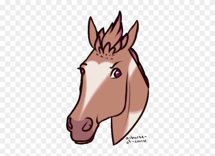 Animated Yhh For @browncoatwhit 2 By A Horse Of Course - Animated Horse Head  - Free Transparent PNG Clipart Images Download
