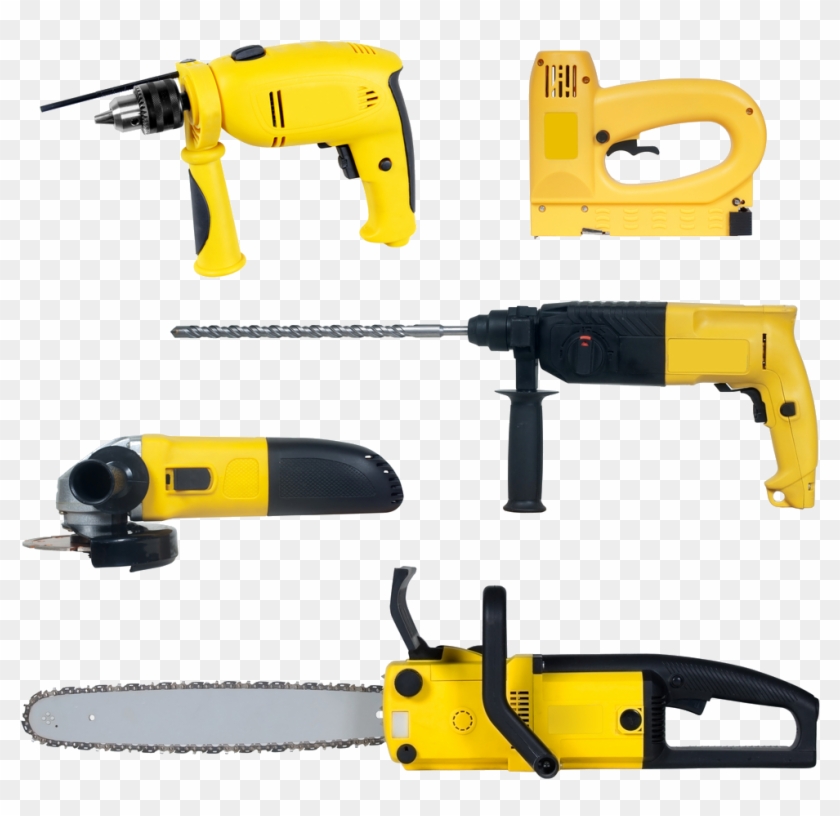 Power Tool Cordless Clip Art - Tools Background #1300834