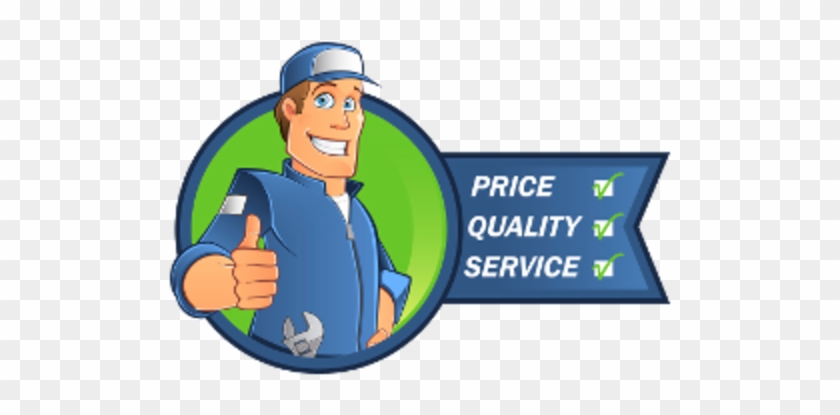 United Tired Auto Repair And Service Has Earned Its - Mechanic Man Cartoon  - Free Transparent PNG Clipart Images Download